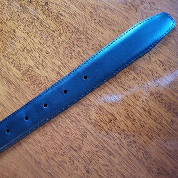 Gieves & Hawkes Savile Row Black Leather Belt 32 (Thom Sweeney Richard James) - Picture 5 of 5